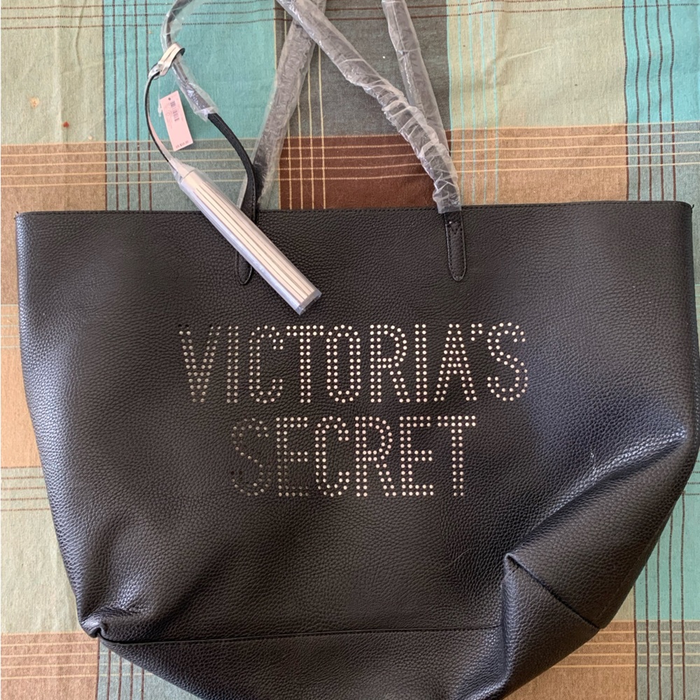 New black Victoria’s Secret bag